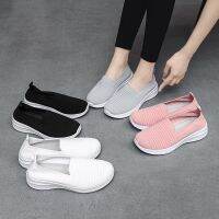 36~42 รองเท้า Slipon รองเท้าคัชชูส้นแบน 41 42 รองเท้าผ้าใบผู้หญิง