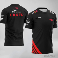 2023 New 2023 lpl IG RNG TES WE FPX MISS SKT team T-shirt LOL e-sports T1 Player Team Uniform Summer Conquest Short-Sleeved T-Shirt Summer Fashion T-shirt