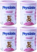 Bộ 4 hộp sữa Physiolac Relais số 2 900g  dành cho trẻ từ 6 - 12 tháng