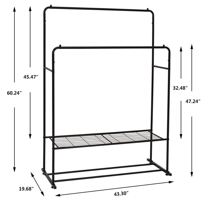 double-rail-garment-racks-clothes-racks-commercial-grade-height-adjustable-heavy-duty-clothing-rack