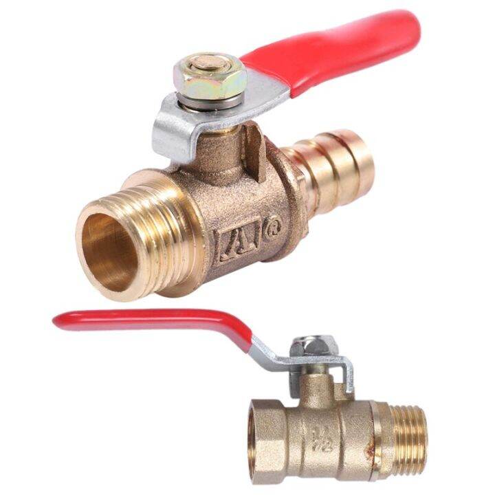 Hot XDMale To Female M/F Thread 1/2 Inch Full Port Brass Water Ball