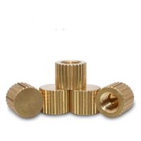 ✵☜ 5-10pcs/lot M2 M2.5 M3 M4 m5 m6 m8 stainless steel brass blind small head knurled thumb nut hand tighten nut