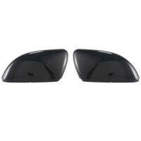 Left Right Gloss Black Wing Door Rear View Mirror Cover For Golf Mk6