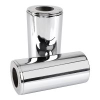 1 Pair Chrome Motorcycle Front Fork Shock Slider Cover Cowbells Absorber for 1984-2013-Harley Touring Street Tour Glide