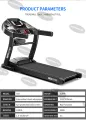 BEDL 510 SPORTS treadmill  3.0HP 2-year warranty Single / Multi Function. 