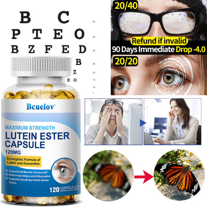 Eye Vitamins Eye Care Lutein Supplement Maize Yellow Lutein