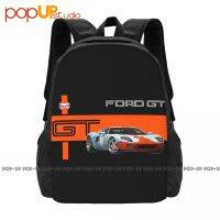 〖Margot decoration〗 Le Mans 24 Ford Gt 40 Steve Mc Queen Backpack Large Capacity Cute Foldable Storage Bag Outdoor Running