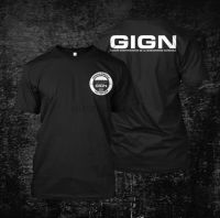 Gign gendarmerie Nationale - custom mens T-Shirt Tee