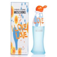 Moschino Cheap and Chic I Love Love EDT 100 ml 3.4 oz (กล่องซิล ทางร้านมีนโยบายจำหน่ายแต่ของแท้เท่านั้น)