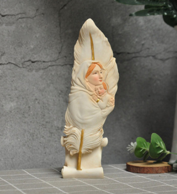 Silicone Fondant Molds 4 styles 3D cake decoration DIY soap mold Catholic Virgin Mary Jesus Angel Resin Gypsum Chocolate Mold