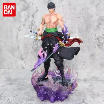 One Piece Figure 40cm, Figure Zoro 9 Swords, Pvc Collectible Toy