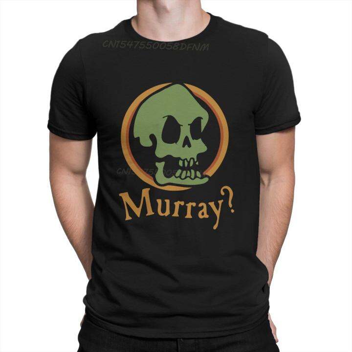 mens-t-shirt-murray-anime-pure-cotton-tee-shirt-men-t-shirts-monkey-island-game-lechuck-elaine-guybrush-t-shirts-summer-tops