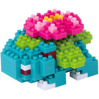 Venusaur (แบบประกอบ) ของแท้ JP - Nanoblock Kawada [เลโก้โปเกมอน]