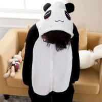 Photography Kid Boys Girls Party Clothes Pijamas Flannel Pajamas Child Pyjamas Hooded Sleepwear Cartoon Animal Panda Cosplay