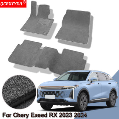 Custom รถสำหรับ Chery Exeed RX 2023 2024กันน้ำ Non-Slip Mats ป้องกันภายในพรมพรมอุปกรณ์เสริม