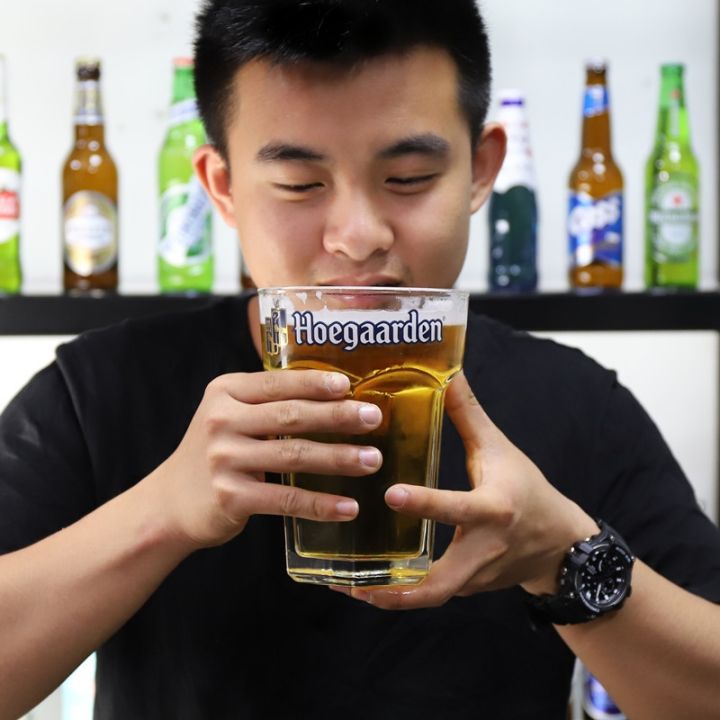 large-capacity-beer-special-cup-belgium-fujia-baiza-bar-hexagonal-hoegaarden