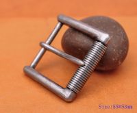 Heavy Strong Solid Antique Silver Prong Pin Roller Buckle For Veg Leather Belt 55*53MM (INNER 40 MM) Belts