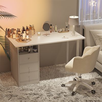 [COD] Dressing simple modern bedroom makeup ins style desk apartment storage cabinet integrated dressing light luxury