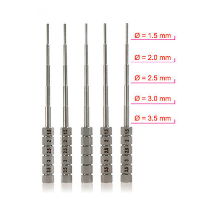 [Auto Stuffs] ท่อผ่านรูแกนม้วนม้วนเครื่องมือ JIG สำหรับ rebuildable atomizers 1ชิ้น