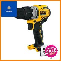 สว่านกระแทกไร้สาย (เครื่องเปล่า) DEWALT รุ่น DCD706N-XJ ขนาด 10 มม. กำลัง 12 โวลต์ สีเหลือง **คุณภาพดี**