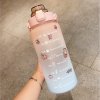 Bình nước 2lít nữ cute tặng kèm sticker có vạch báo giờ uống nước tiện lợi - ảnh sản phẩm 5