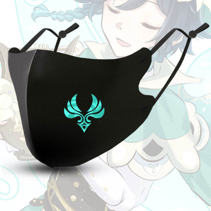 🔥🔥🔥The Tamia anime genshin impact cosplay mask costume accessories xiao
