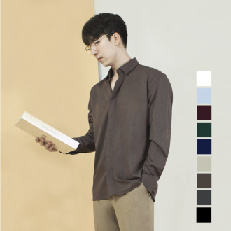 [12 สี]คอปกเสื้อเชิร์ต Premium HiQ Bamboo Fabric DANDY COSMO * สีดำ-กดสั่งอีกลิ้งนึงค่ะ ]