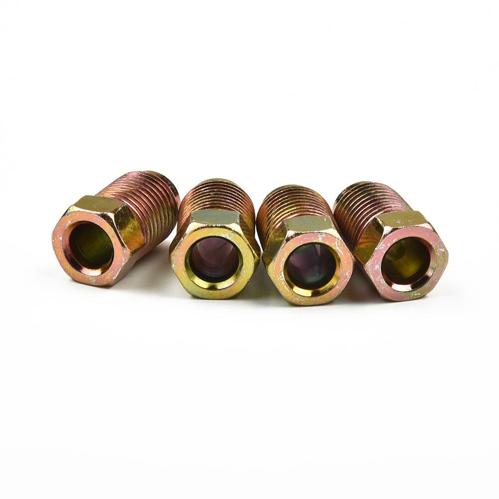 10MM X 1MM MALE BRAKE PIPE NUT CONNECTOR 2 WAY QTY 2 