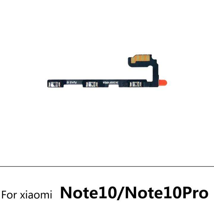 2ชิ้นปุ่มปุ่มเปิดปิด-ปุ่มด้านที่ปรับเสียงขึ้นลงแบบโค้งเหมาะสำหรับ-a1-xiaomi-mi-a2-11-8-9-10t-lite-mi-6-8-9-se-note-10-poco-x3-f1