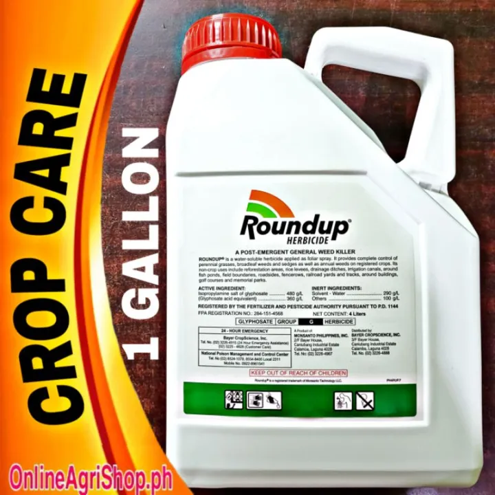 Factory direct sales ROUND UP HERBICIDE GLYPHOSATE 480 SL (1 GALLON) BY