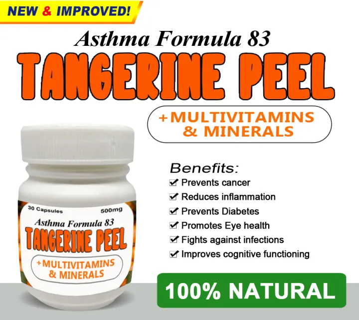 ASTHMA FORMULA 83 TANGERINE PEEL CAPSULES Lazada PH