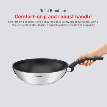 Tefal Ingenio Emotion Stainless Steel Pans, Lids & Bakelite