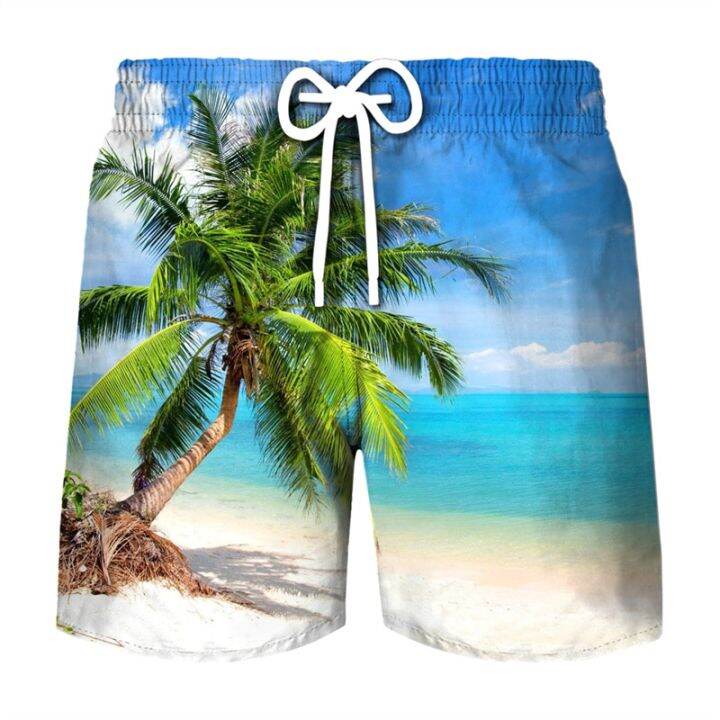 coconut-tree-graphic-surfing-board-shorts-pants-men-3d-print-tropics-sea-island-beach-shorts-hawaii-swimsuit-ice-shorts-swimwear