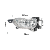 33951-S9A-003 33901-S9A-003ไฟตัดหมอกไฟหน้าที่อยู่อาศัยกันชนหน้าสำหรับรถยนต์ Honda CRV 2002 2003 RD5 2004 RD7