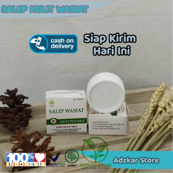 Salep Gatal Kulit Paling Ampuh Wasiat Guci Pusaka Cream Multi Guna