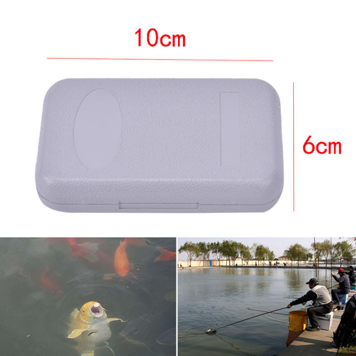 laogeliang-hassanne-โจวกล่องโฟมกันน้ำพลาสติกเหยื่อตะขอด้านเดียวล่อการจัดเก็บบินตกปลา