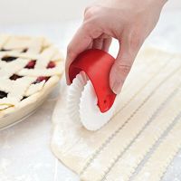 1pcs Pastry Wheel Cutter Noodle Maker Lattice Roller Docker Dough Cutter Tool Kitchen Helper DIY Dough Cutting Tools For Home