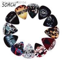 SOACH 10pcs 3 kinds of thickness new guitar picks bass Popular punk band pictures quality print pick Guitar accessories