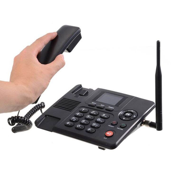 Landline Wireless Phone For Home Fixed WIFI Wireless Phone GSM SIM Card