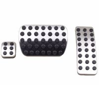 Accessories Footboard Car No Drilling Auto Parts Vehicle Durable Aluminium Alloy Anti Slip Pedals Fuel Brake For Benz Pedal Accessories