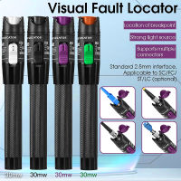 COMPTYCO 5Km-30MW FTTH เครื่องทดสอบไฟเบอร์ออปติกปากกาประเภทแสงสีแดง Visual Fault Locator Optical Cable Tester 30MW