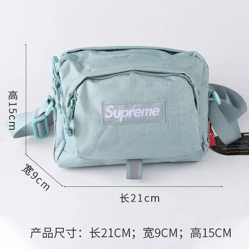 Supreme 19SS 46Th Shoulder Bag Tide Brand Waist Bag Shoulder Bag