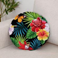 【hot】✿ﺴ◎ 40cm Round Cushion Cover Sofa Car Custom Pillowcase