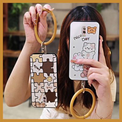 simple Cartoon Phone Case For Samsung Galaxy J7 Plus/C8/J7+ Mens and Womens The New funny taste soft shell protective