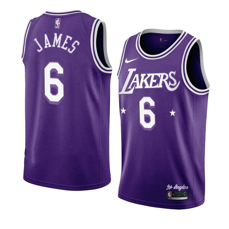 LEBRON JAMES LAKERS STATEMENT EDITION 2020 NBA SWINGMAN JERSEY CV9481 513