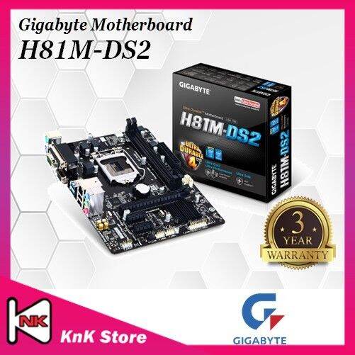 Gigabyte H81MDS2 Socket 1150 Form microATX Motherboard Lazada