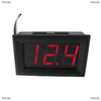 Snoopy DC 0-30V 3สายไฟ LED Digital Display PANEL volt Meter แรงดันไฟฟ้ารถมอเตอร์