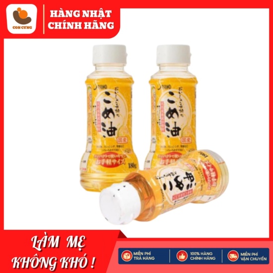 Dầu gạo tsuno nhật bản cao cấp cho bé ăn dặm 6m+ 2 4 23 - ảnh sản phẩm 1