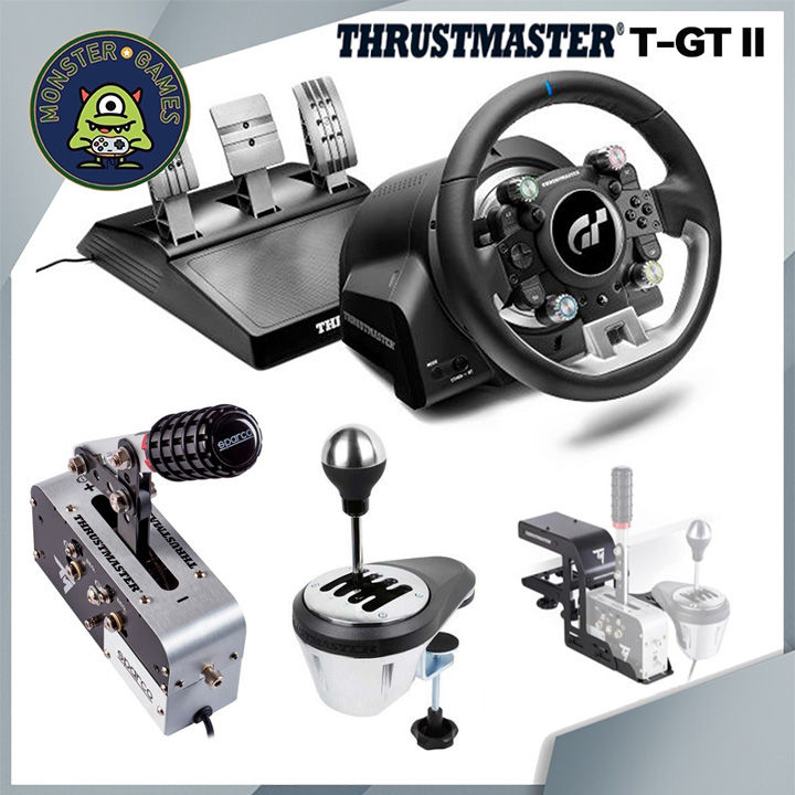 thrustmaster-t-gt-ii-racing-wheel-ประกันศูนย์-1-ปี-จอยพวงมาลัย-ps4-ps5-และ-pc-จอยพวงมาลัย-thrustmaster