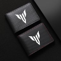 dghjsfgr Carbon Fiber ID Card Holder Bank Credit Card Holder Smart Wallet For YAMAHA MT01 MT09 MT07 MT10 MT03 MT-09 MT-07 TRACER 900 700